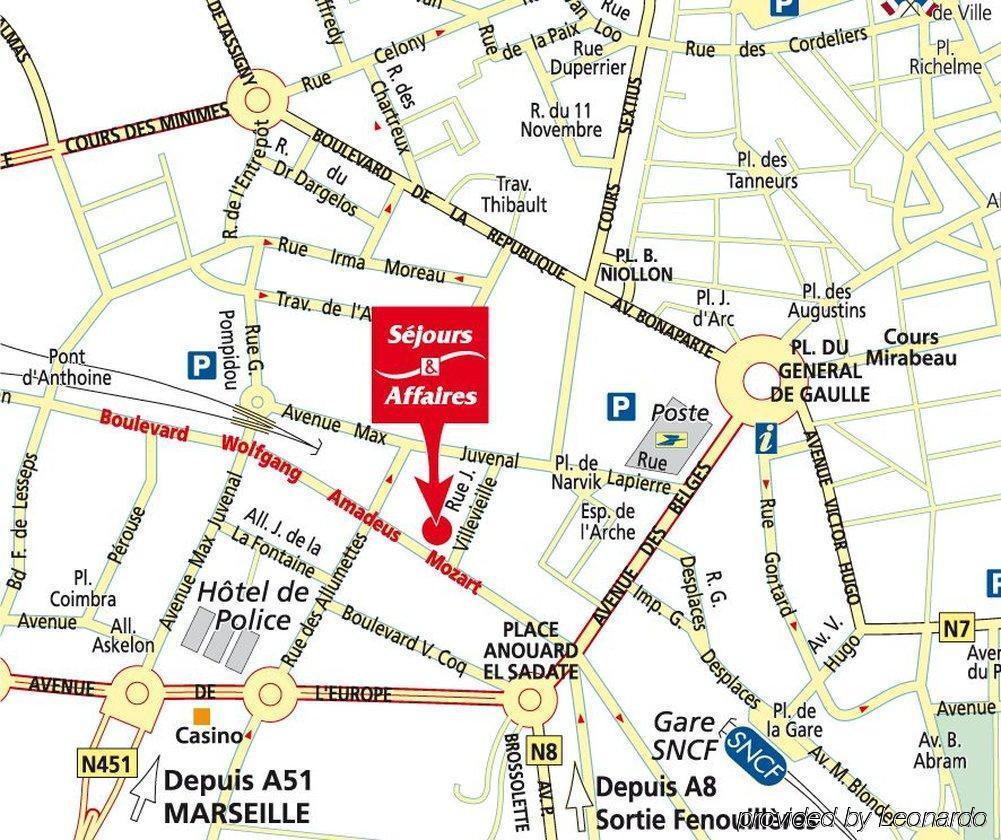 Sejours & Affaires Aix-En-Provence Mirabeau Apart otel Dış mekan fotoğraf